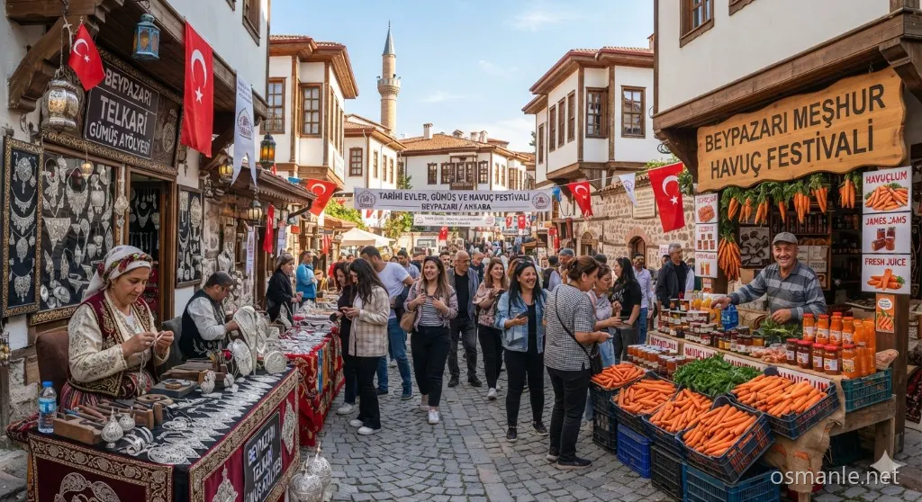 Beypazarı Tarihi Evler, El Sanatları ve Havuç Festivali — Ankara