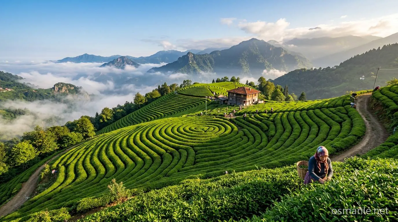 Rize 1. Sürgün Çay Hasadı